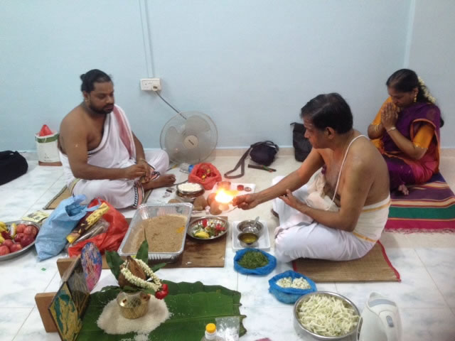 Ganapathi Homam at Clementi